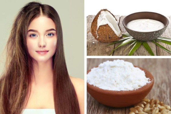 Nutre tu cabello en 4 pasos, solo necesitas: Maicena, leche de coco y listo