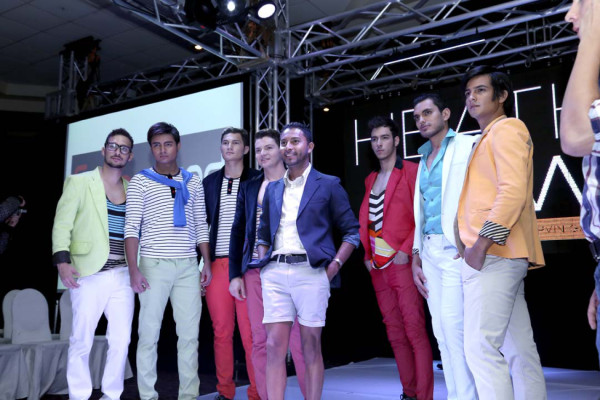 Heathrow fashion show