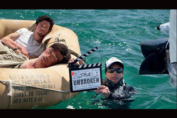 Angelina Jolie se embarca para Unbroken