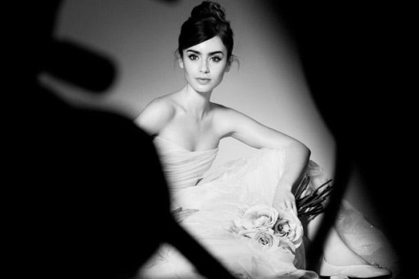 Lily Collins, la nueva cara de Lancôme