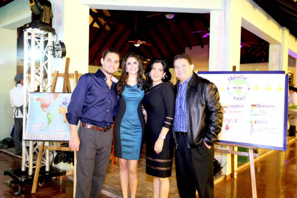 Fiesta para Natalie Pagels y Tavi Canahuati