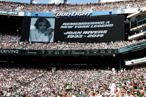 El funeral de Joan Rivers