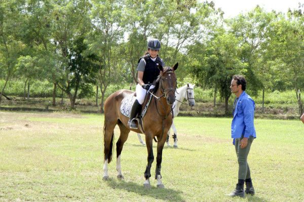 Competencia ecuestre de salto en La Lima