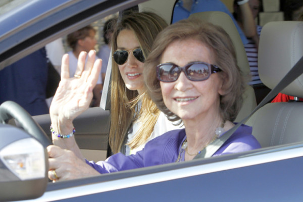 La familia real española en Mallorca