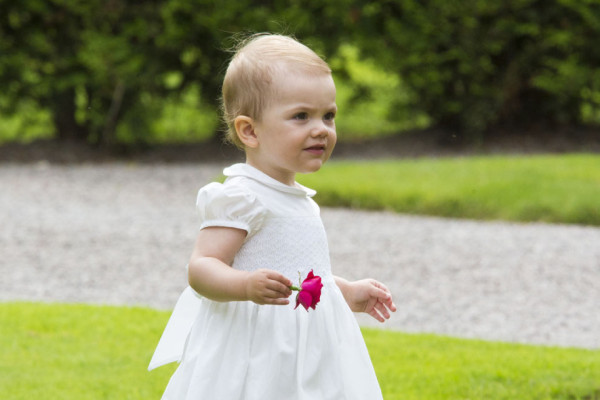 La princesa Estelle cautiva a Suecia