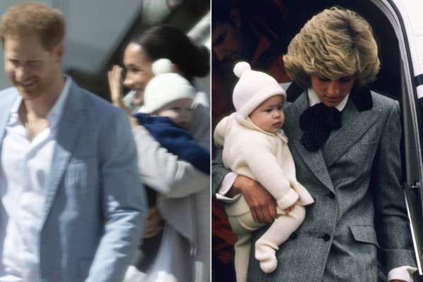 El tierno homenaje de Meghan a la Princesa Diana en su tour por África