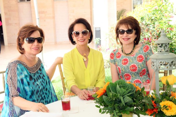 Almuerzo en residencia diplomática
