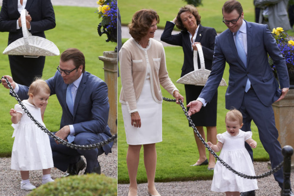 La princesa Estelle cautiva a Suecia