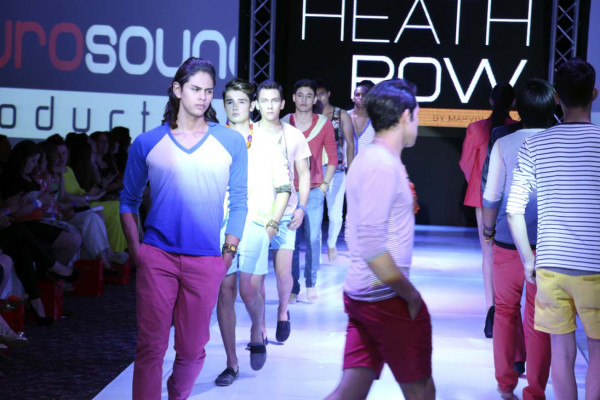 Heathrow fashion show