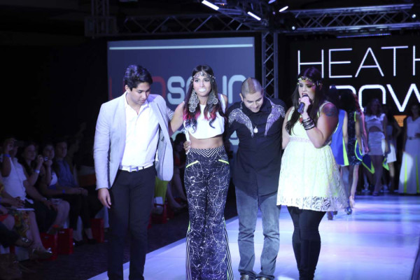 Heathrow fashion show