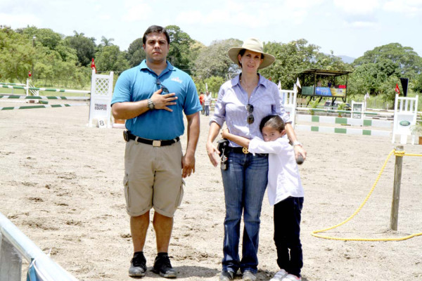 Competencia ecuestre de salto en La Lima