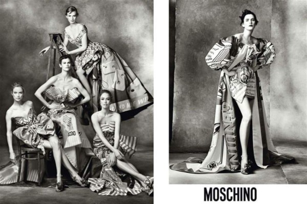 Linda Evangelista para Moschino