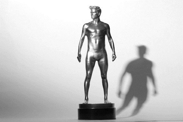 Estatua de David Beckham en Nueva York