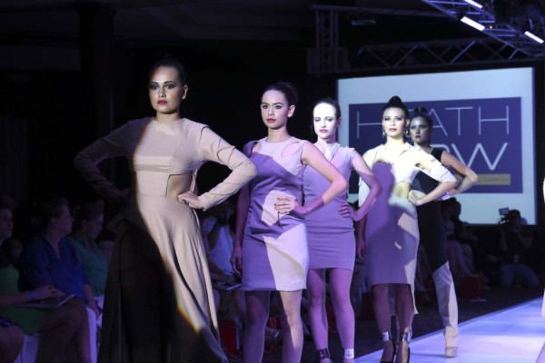 Heathrow fashion show