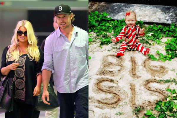 Jessica Simpson presume su segundo embarazo