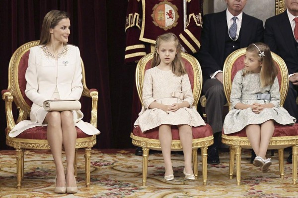 Así lució Letizia de España