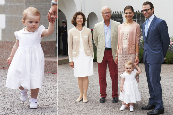 La princesa Estelle cautiva a Suecia