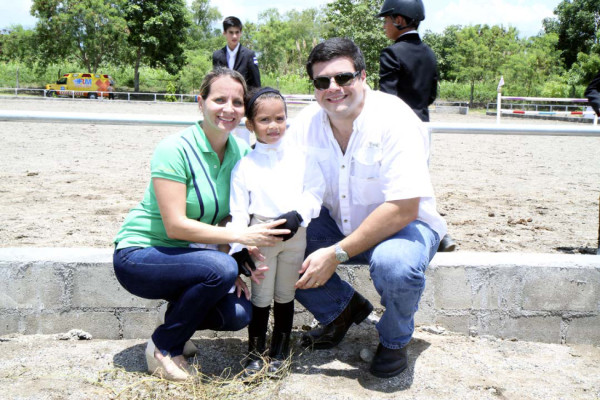 Competencia ecuestre de salto en La Lima