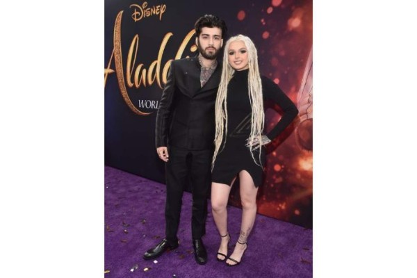 Zayn Malik y Zhavia Ward.<br/>