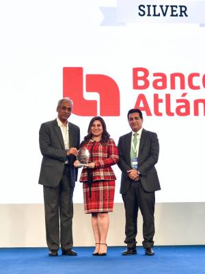 Por segundo año consecutivo, Banco Atlántida es ganador Plata en la categoría Financiador Pyme del año