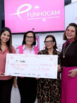 Ginna Miller, Rosemonde Abedrabbo, Blanca Bendeck y Laura Simón.