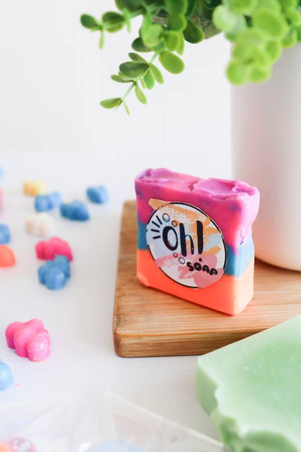 Oh! Soap, jabón artesanal sin bases comerciales ni mezclas genéricas