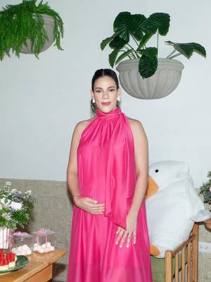 Entre sonrisas y abrazos se celebró el baby shower para la segunda hija de Raniero López y Daniela Prieto de López. El evento tuvo lugar en el restaurante Silvestre, donde los invitados pudieron pasar una amena tarde. En la foto: La homenajeada Daniela Prieto de López.