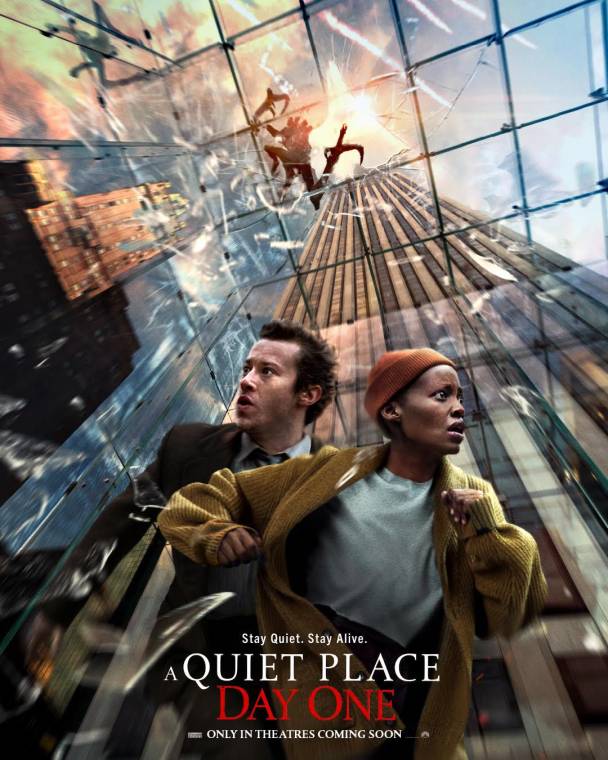 Un Lugar en Silencio llega esta semana y promete crear una escalofriante experiencia en las salas de cine. La película llega como precuela de las dos previas. “Día Uno” tocará el tema de la invasión alienígena inicial, narrando el caos y terror inicial que tiene como escenario la ruidosa ciudad de Nueva York.