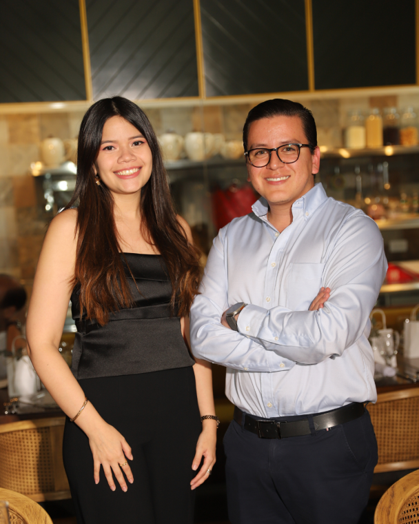 Alejandra Figueroa y Rodrigo López Castellanos.