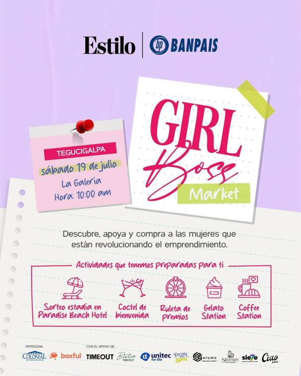 Acompáñanos a Girl Boss Market 2025 en Tegucigalpa