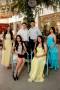 El salón Real del Hotel Real Intercontinental en San Pedro Sula se llenó de risas al recibir a los alumnos de onceavo grado de la Destiny Christian Academy de El Progreso. El evento fue organizado por el comité de padres de familia. En la foto: Hillary Hernández, Adriana Cerrato, Kenneth Carbajal, Alexis Morales, Gracia Amaya, Meraris Azzeneth y Cálix Maldonado.