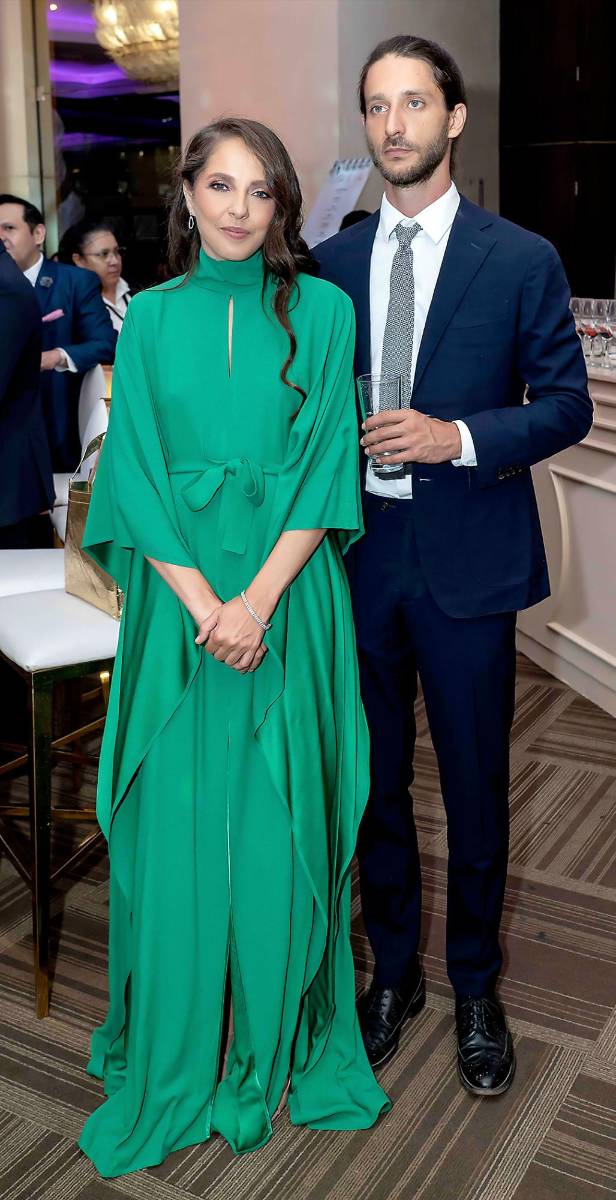 Ana Membreño y Eduardo Olivier.