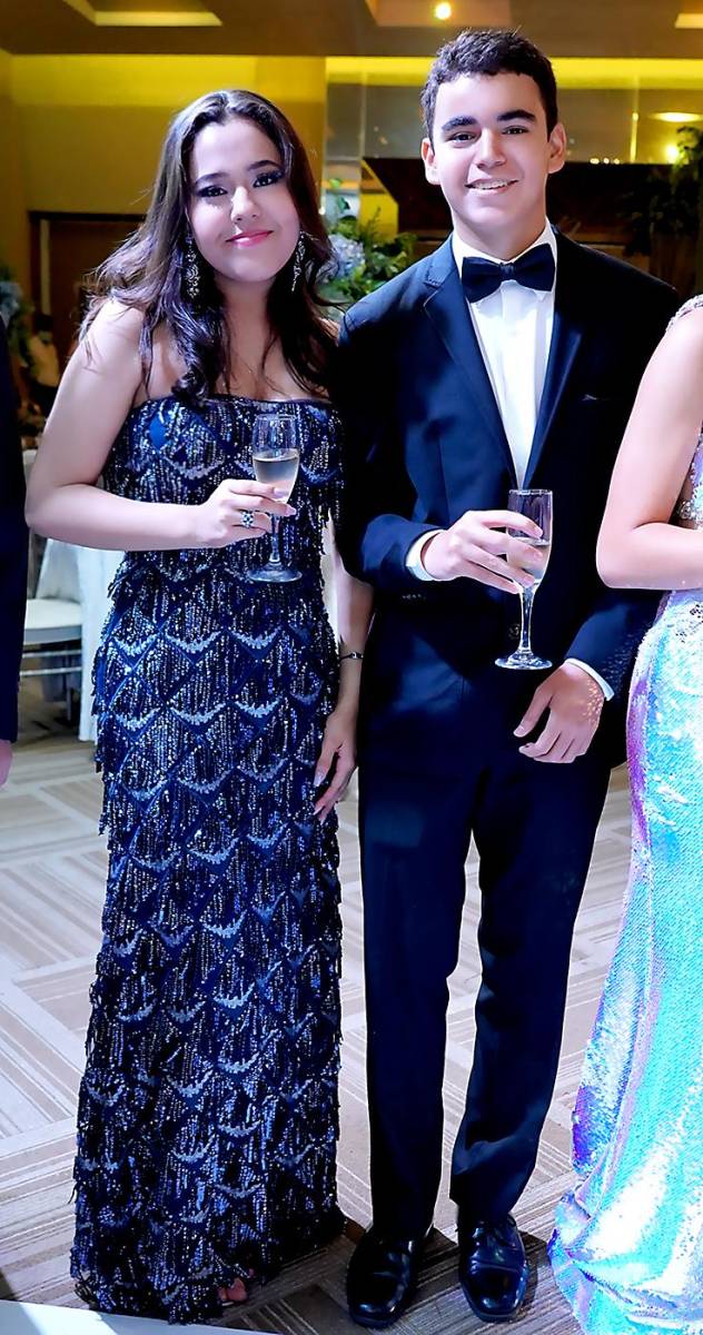 Amber Cárdenas y René Mejía.