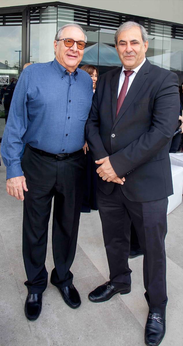  Jorge Bahaia y Karim Qubain.