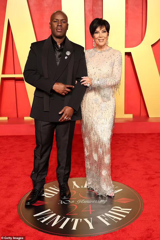 Kris Jenner y Corey Gamble.