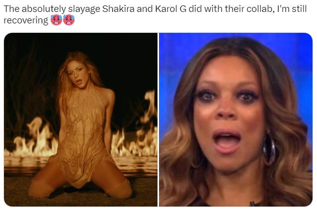 Los mejores memes de TQG de Shakira y Karol G