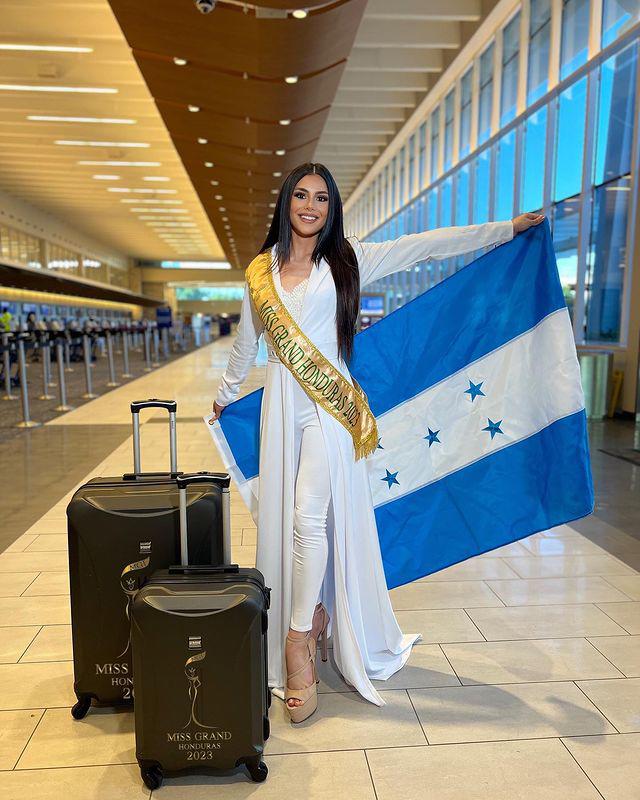En octubre de 2022, Marroquín se preparaba para abordar el vuelo rumbo a Vietnam, donde participaría en el certamen Miss Grand International 2023 y representaría a su país.