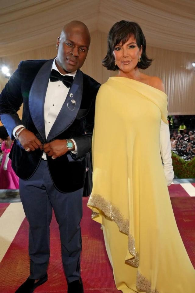 Corey Gamble y Kris Jenner