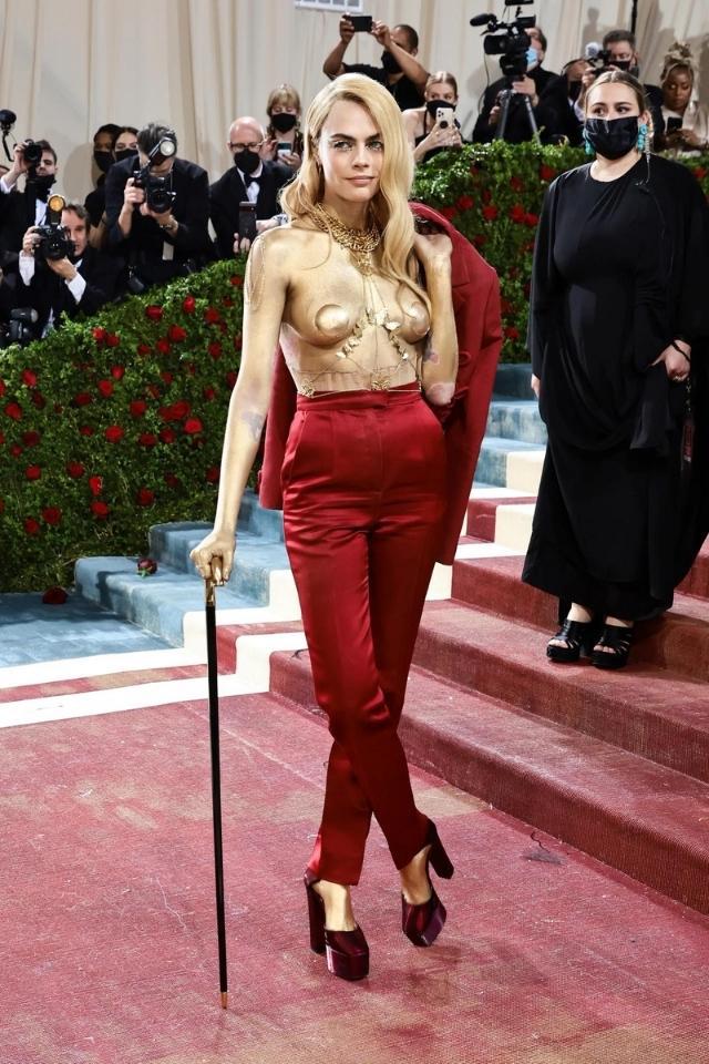 Cara Delevingne en Christian Dior