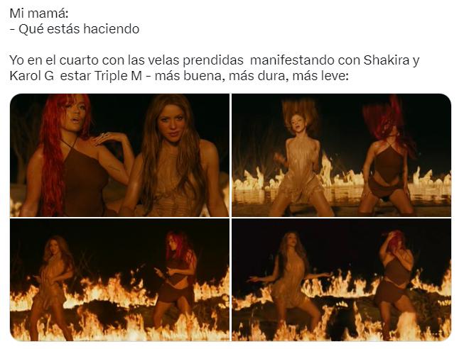 Los mejores memes de TQG de Shakira y Karol G