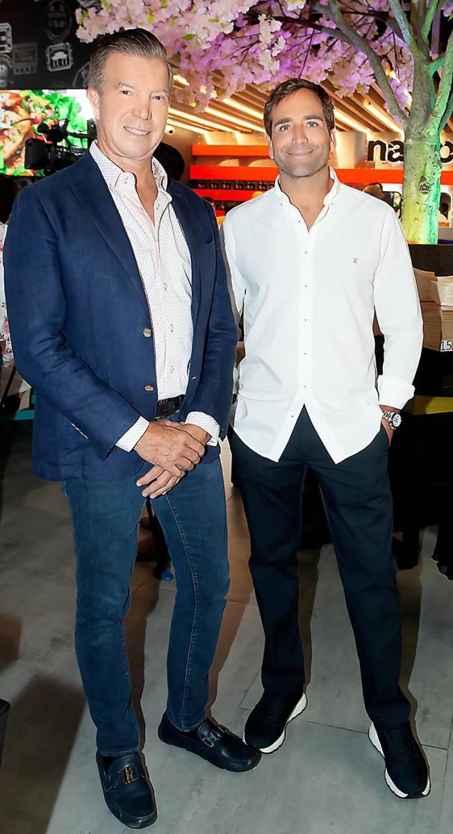 Roberto Fasquelle y Milton Reyes