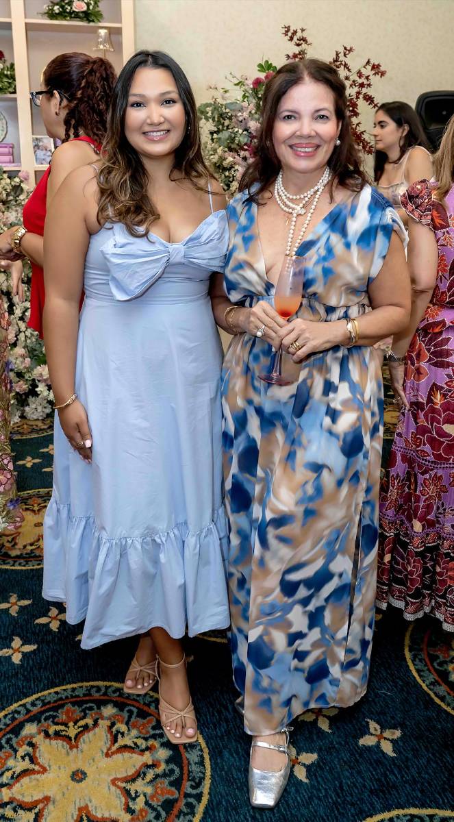 Ana Isabel Ordoñez y Suyen de Bueso.