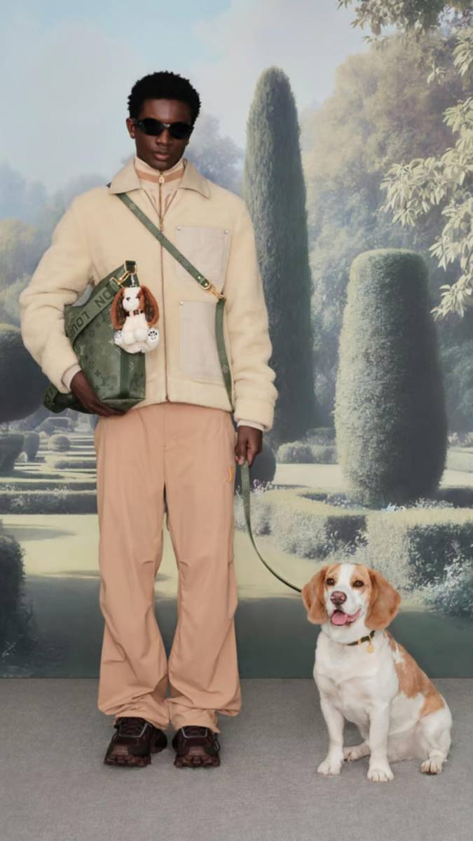 Pharrell Williams, director creativo de la línea masculina de Louis Vuitton, se inspiró en la campiña inglesa para la precolección primavera/verano 2026.