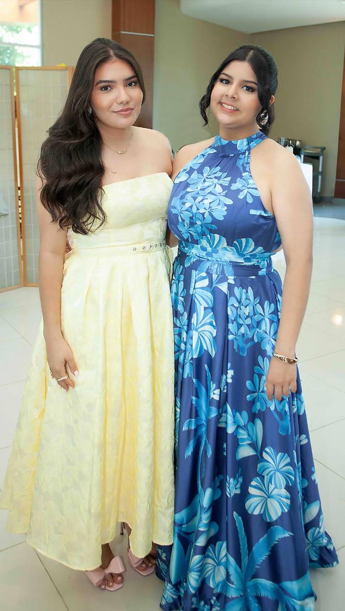 Camila Fajardo y Lucía Sabillon-Chiang.