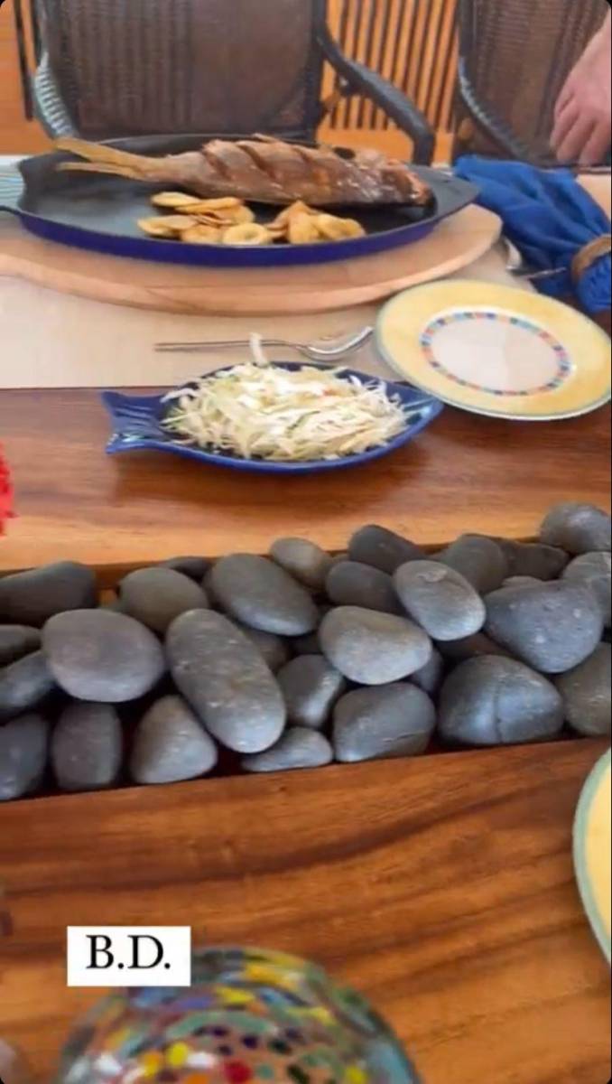 Se deleitó de la deliciosa y variada gastronomía hondureña.