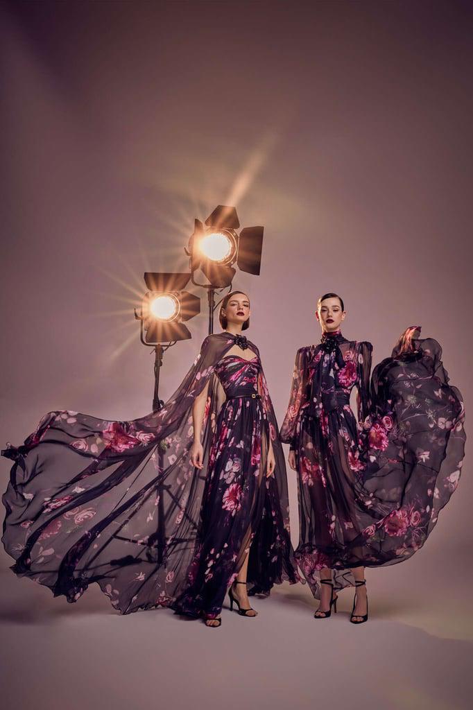 De día o de noche estos vestidos de seda transparentes estampados no solo da frescura sino que elegancia 