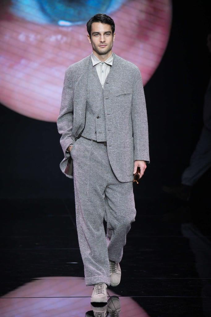 Giorgio Armani presenta colección masculina Otoño Invierno 2024/2025