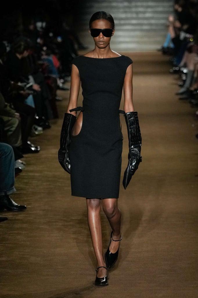 El clásico vestido negro con un giro espectacular 