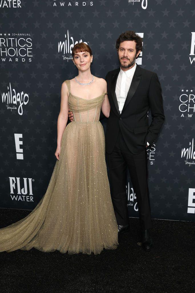 Leighton Meester y Adam Brody.