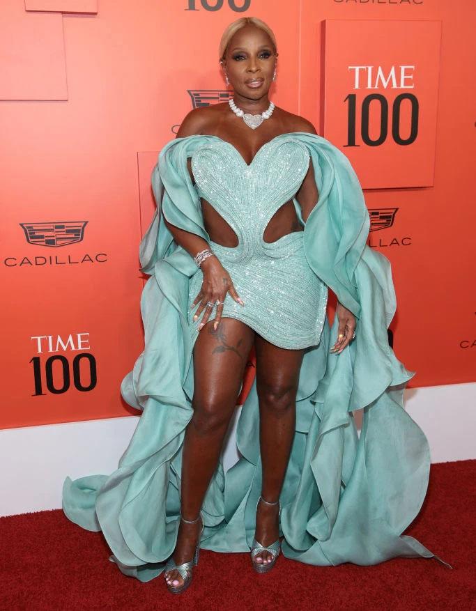 Mary J Blige en Gaurav Gupta.